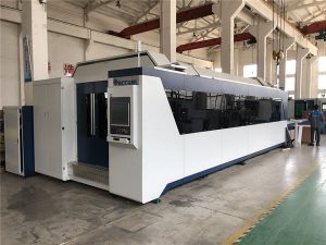 professionelle cnc-faserlaserschneidanlage 1000 watt 1500 watt mit austauschtisch