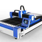500 watt faserlaserschneidanlage für edelstahl / ms hohe geschwindigkeit 100 m / min