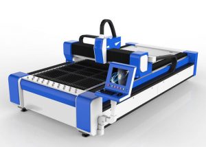 500 watt faserlaserschneidanlage für edelstahl / ms hohe geschwindigkeit 100 m / min