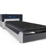 Industrielle Doppelantriebs-Laserschneidmaschine 380v für Metallplattenstruktur