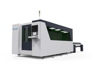Doppel-Tisch-CNC-Laser-Metallschneidemaschine, automatische Laser-Plattenschneidemaschine