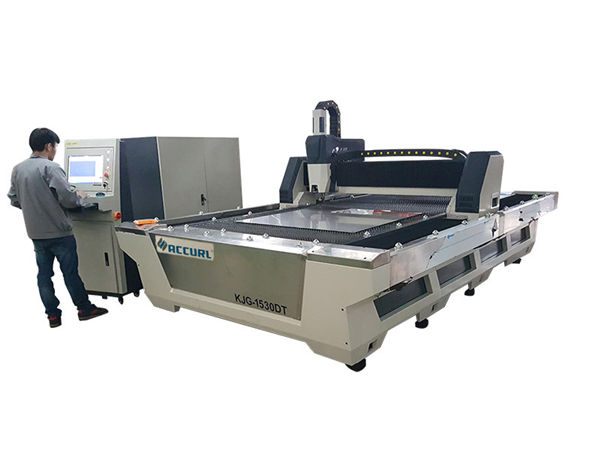 volle beiliegende cnc-Faserlaser-Schneidemaschine 1000w 1080nm Laser