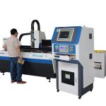 Wasserkühlung Faserlaser-Metallschneidemaschine, Laserschneidemaschine für Handwerk