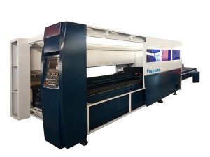 Metallblech industrielle Laserschneidanlage 500w Gehäuseschutzsystem