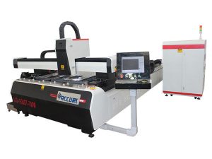 Legierung Stahlplatte CNC-Faser-Laser-Schneidemaschine Doppelantrieb hohe Effizienz