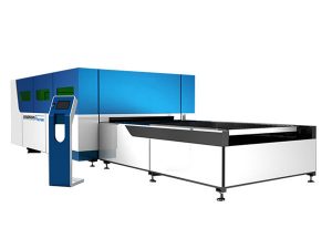 Industrielle 3D-Laserschneidanlage mit berührungslosem Schneidkopf