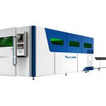 Komplett gekapselter Industrielaserschneidmaschinen-Wechseltisch mit hoher Präzision