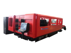 Komplett gekapselte Laser-Rohrschneidanlage, kleiner CNC-Laser-Rohrschneider 380V