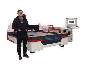 CNC-Laser-Rohrschneidemaschine mit Linearführung für Kupfer / Titan